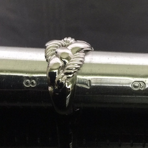 💕Brand New .925 Sterling Silver Rope Basket Weave Ring💕 Sz7💕 - Picture 5 of 7